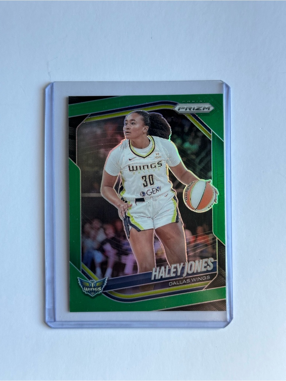 Panini Prizm Haley Jones Dallas Wings Green Card